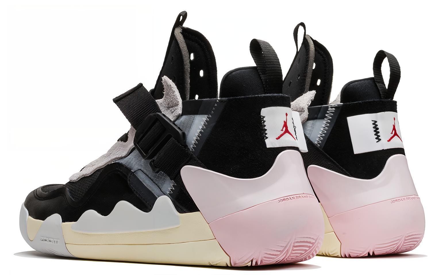Мужские кроссовки Jordan Defy SP (черно-розовые) — фото 4