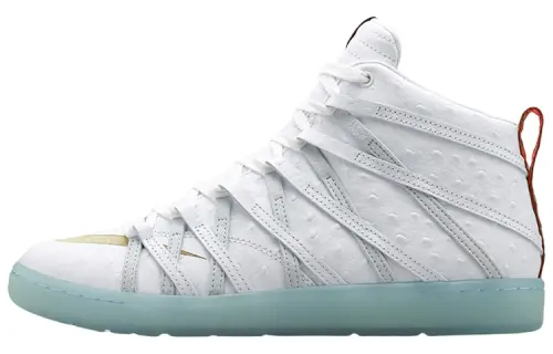 Nike KD 7 NSW ''White Ice Blue'' round toe lace-up shock-absorbing anti-slip mid-top practical basketball shoes men's white ice blue