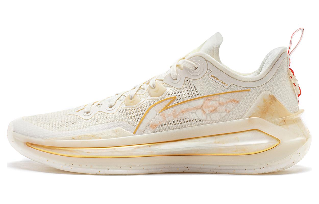 Li Ning Liren 3 V2 Basketball Shoes Unisex Low Top Yellow/White