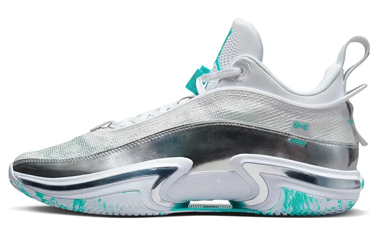 Air Jordan Guo Ailun X Air Jordan 36 Low Pf 'White Hyper Jade'