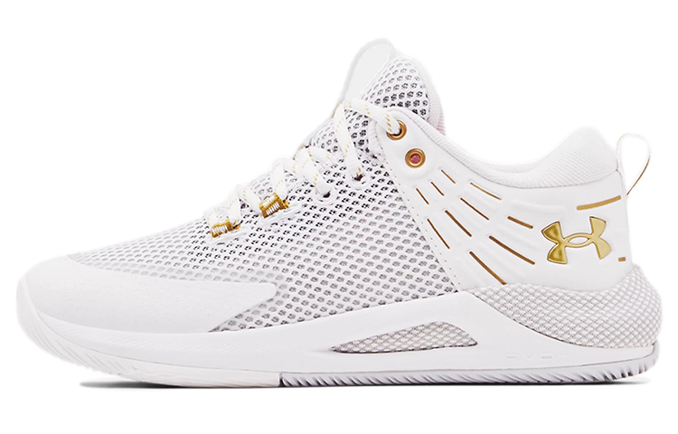 Under Armour HOVR™ Block City Wear-Resistant Anti-Slip Volleyball Shoes Women's Platinum