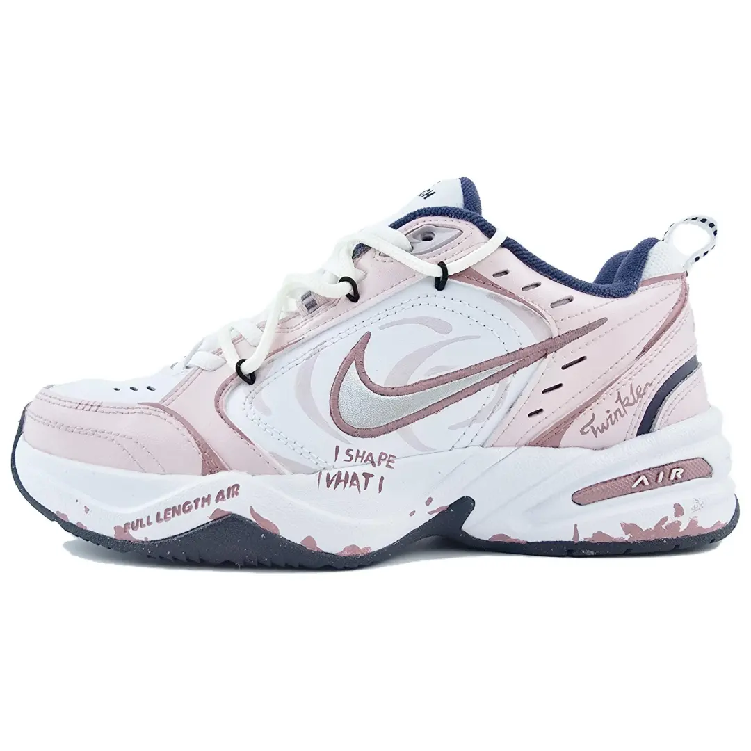 Nike Air Monarch 4 Slip Resistant Abrasion Resistant Slip Resistant Abrasion Resistant Low top Chunky Sneakers Unisex