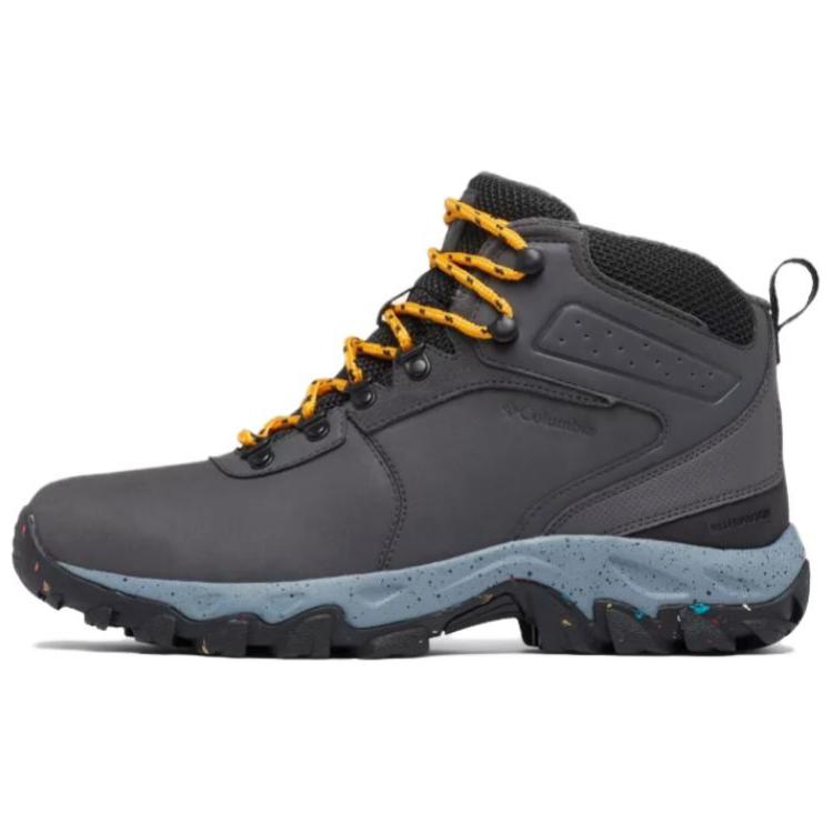Columbia Newton Ridge Omni Heat 2 Soft And Comfortable Ankle Boots Men's Dark Gray