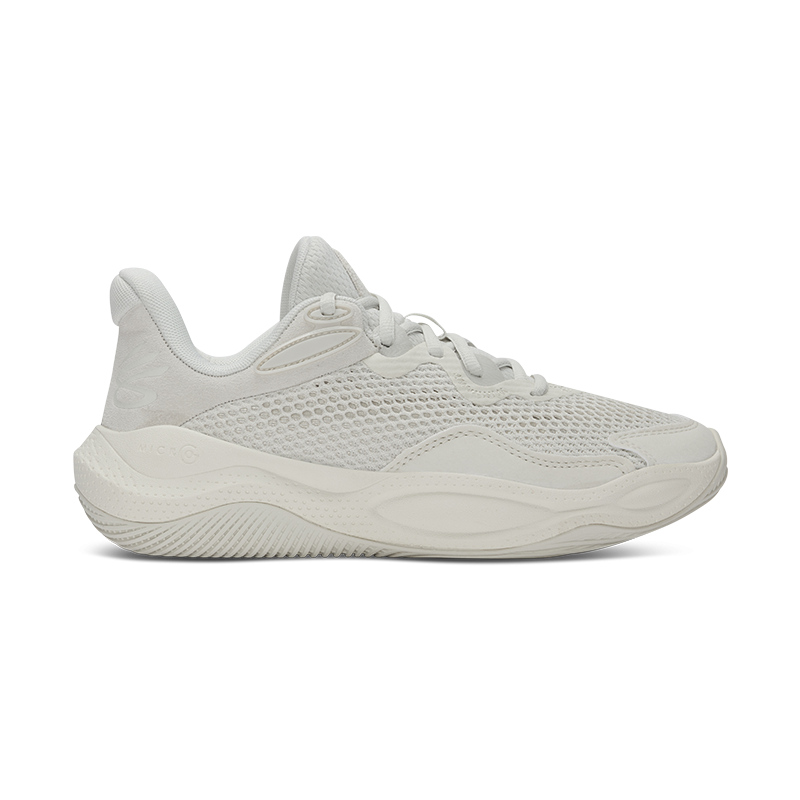 Under Armour Curry Splash 24 Abrasion Resistant Breathable Low top Basketball Shoes Unisex White