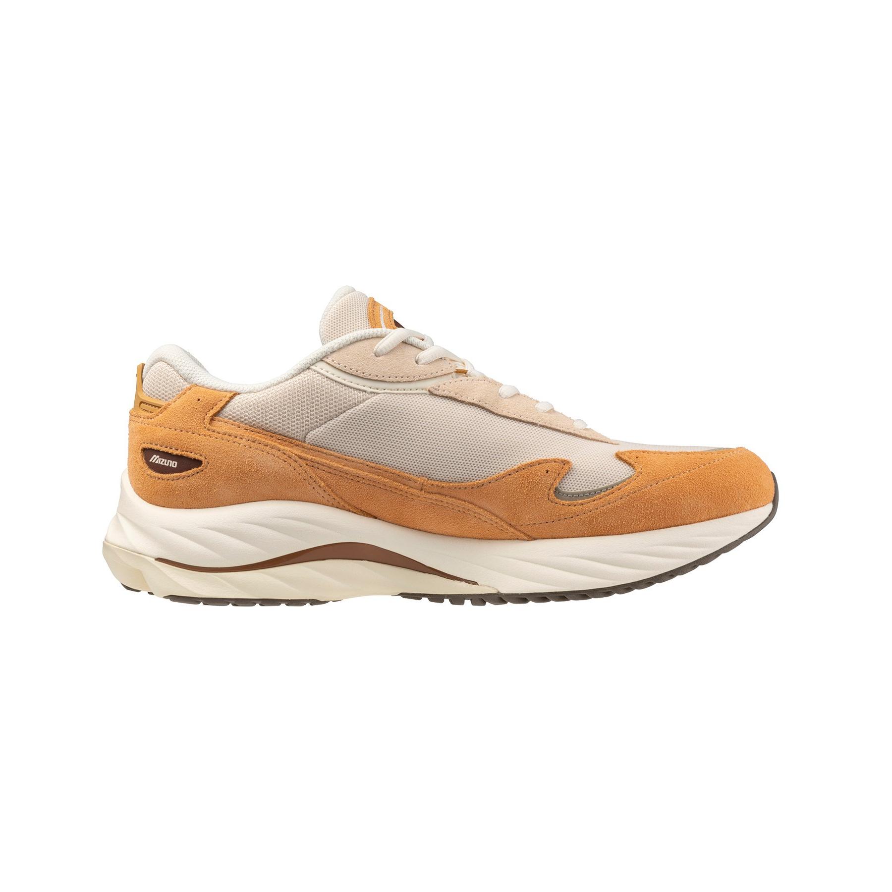 Mizuno Wave Rider Β Comfortable Abrasion Resistant Slip Resistant Low top Training Shoes Unisex Beige Brown