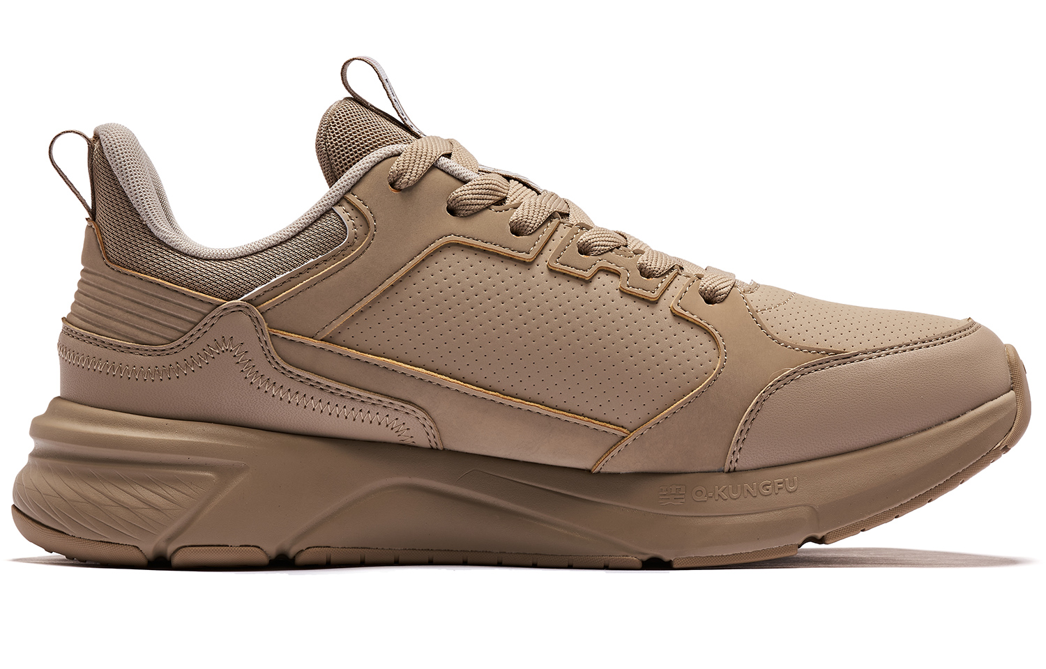 QIAODAN Gladiator 1.0 Slip Resistant Abrasion Resistant Low top Training Shoes Men’s Khaki