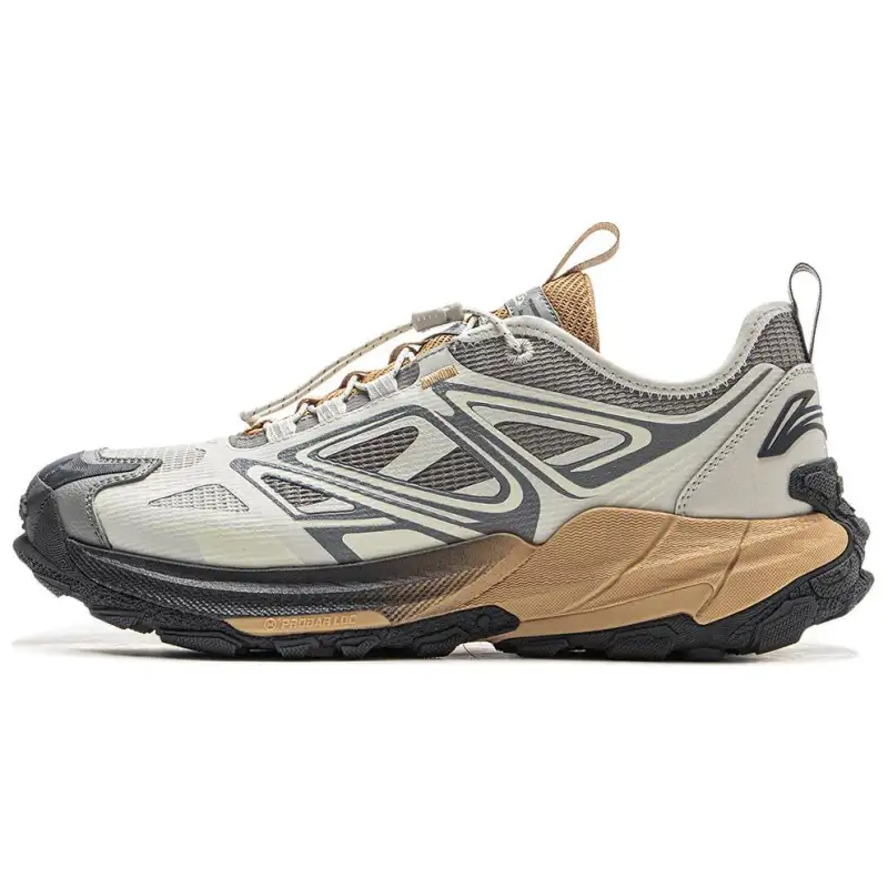 Li Ning Outdoor CF Tracing, Yijie 2.0 V2 Cushioning Slip Resistant Abrasion Resistant Low top Hiking Shoes Unisex