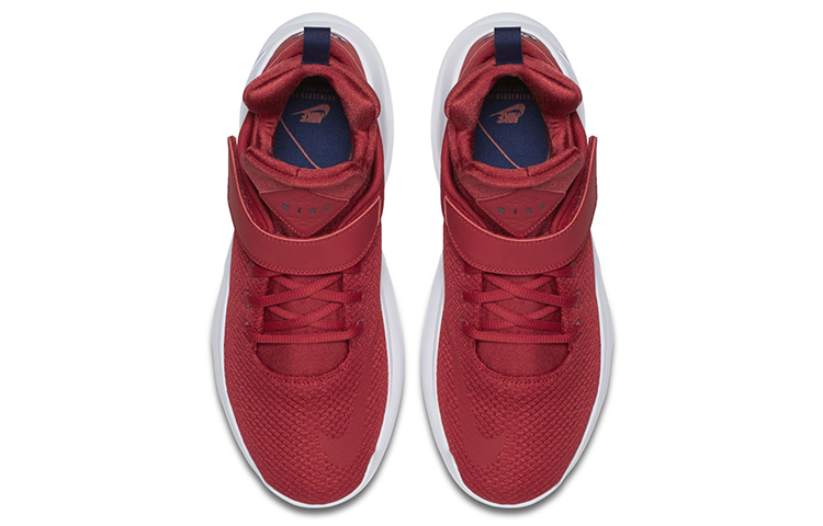 Мужские кроссовки Nike Kwazi (бело-красные) — Белыйкрасный — фото 4