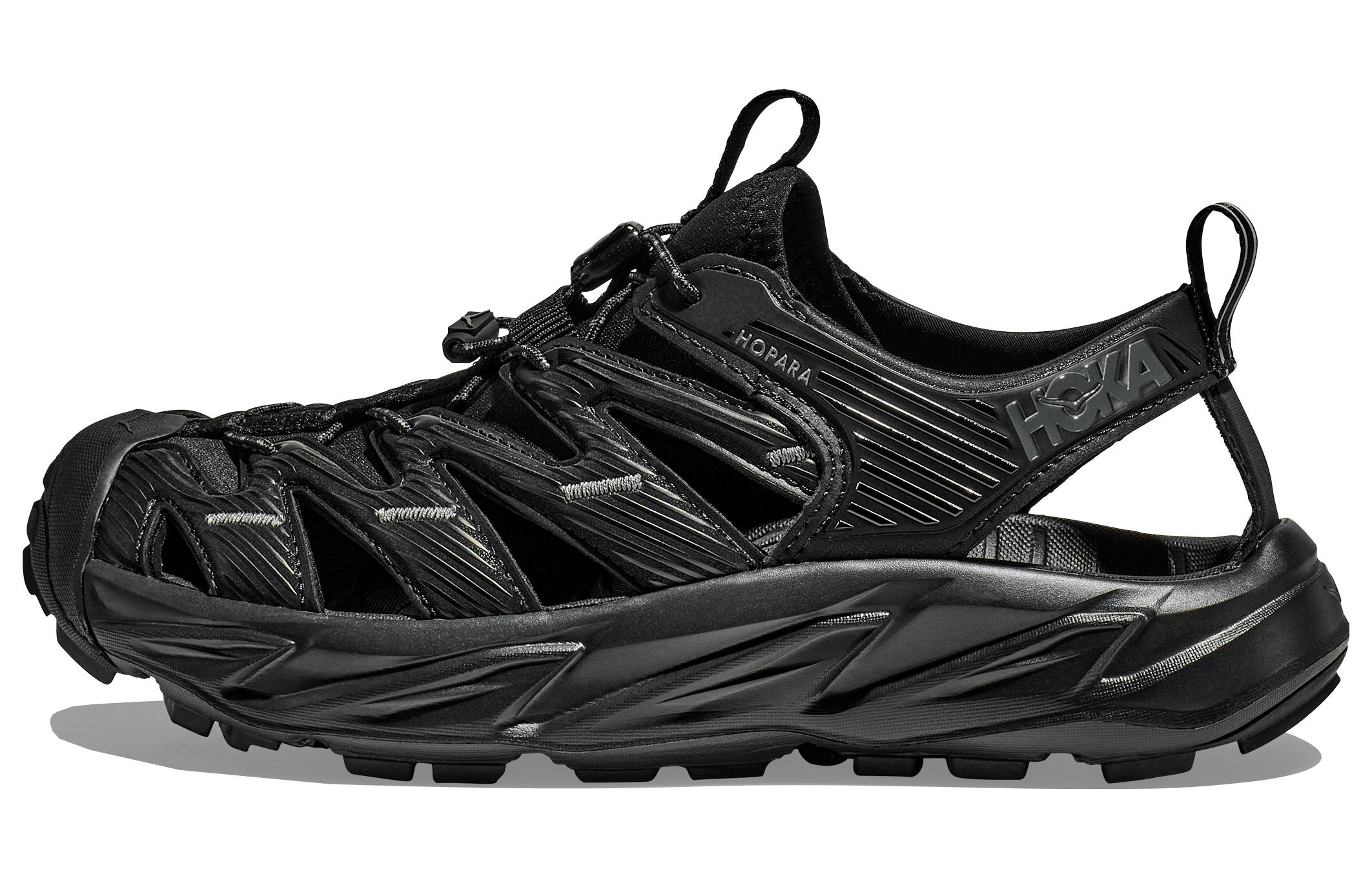 HOKA ONE ONE Hopara OG Hopara round toe sports sandals women's black