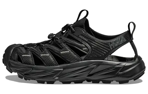 HOKA ONE ONE Hopara OG Hopara Round Tip Sports Sandals Women's Black