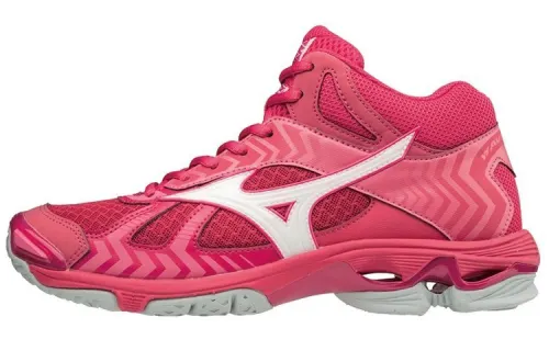 Mizuno Volleyball Shoes Women's Mid Top Powder