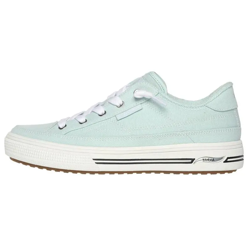 Skechers Arch Fit Mid top Canvas Shoes Women's Green