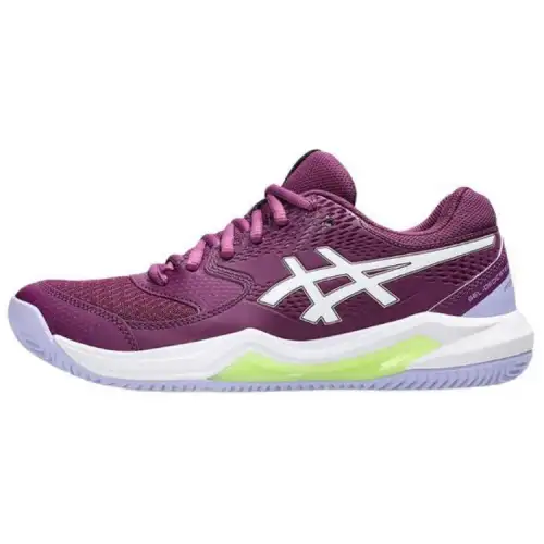 Asics Gel Dedicate 8 Cushioning Support Low top Tennis Shoes Women's Purple