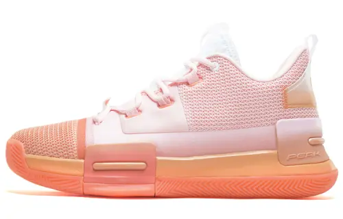 PEAK Flash Cushioning Abrasion Resistant Breathable Low top Performance Basketball Shoes Men's Peach Skin