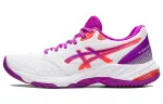 Asics Netburner Ballistic FF 3 Low top Training Shoes Women's White Purple