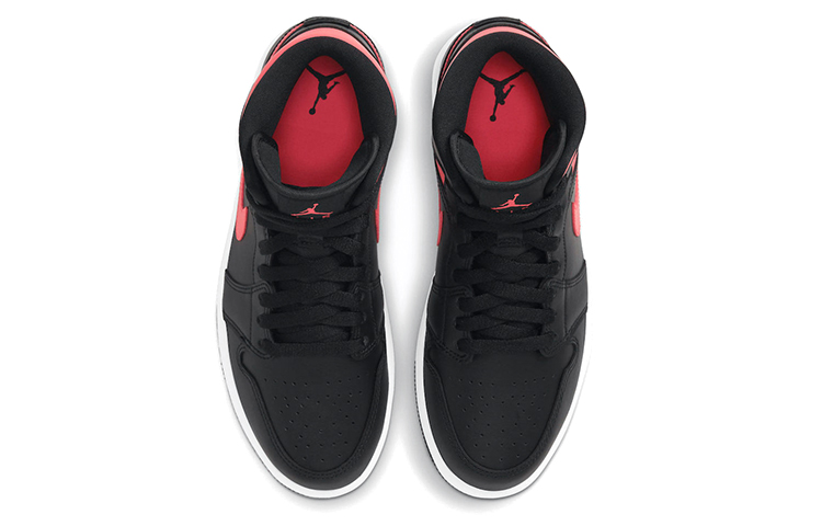 Jordan 1 Mid Black Siren Red Women’s