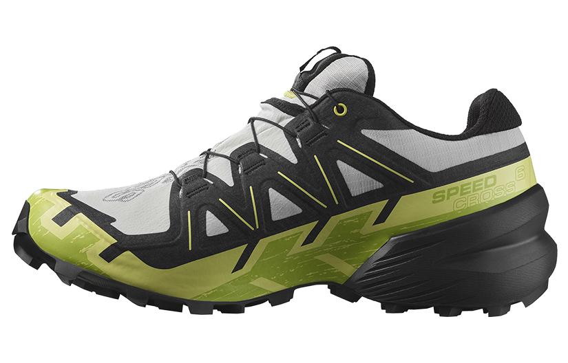 SALOMON Salomon CROSS 6 GTX non-slip wear-resistant low-top outdoor functional shoes men's gray black green