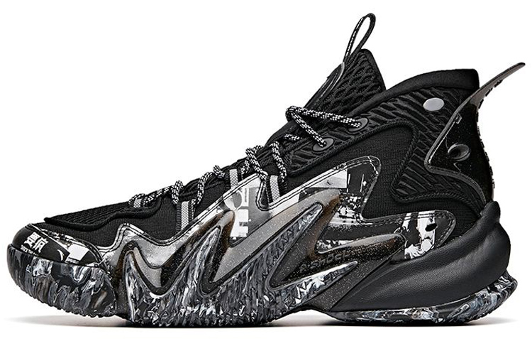 Anta Berserk 2 Fabric Cushioning Slip Resistant Abrasion Resistant High top Nitro Speed/A SHOCK3.0 Basketball Shoes