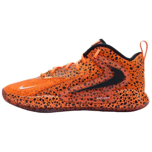 Nike React HyperSet 2 Safari soft and comfortable non-slip wear-resistant mid-top volleyball shoes men's orange