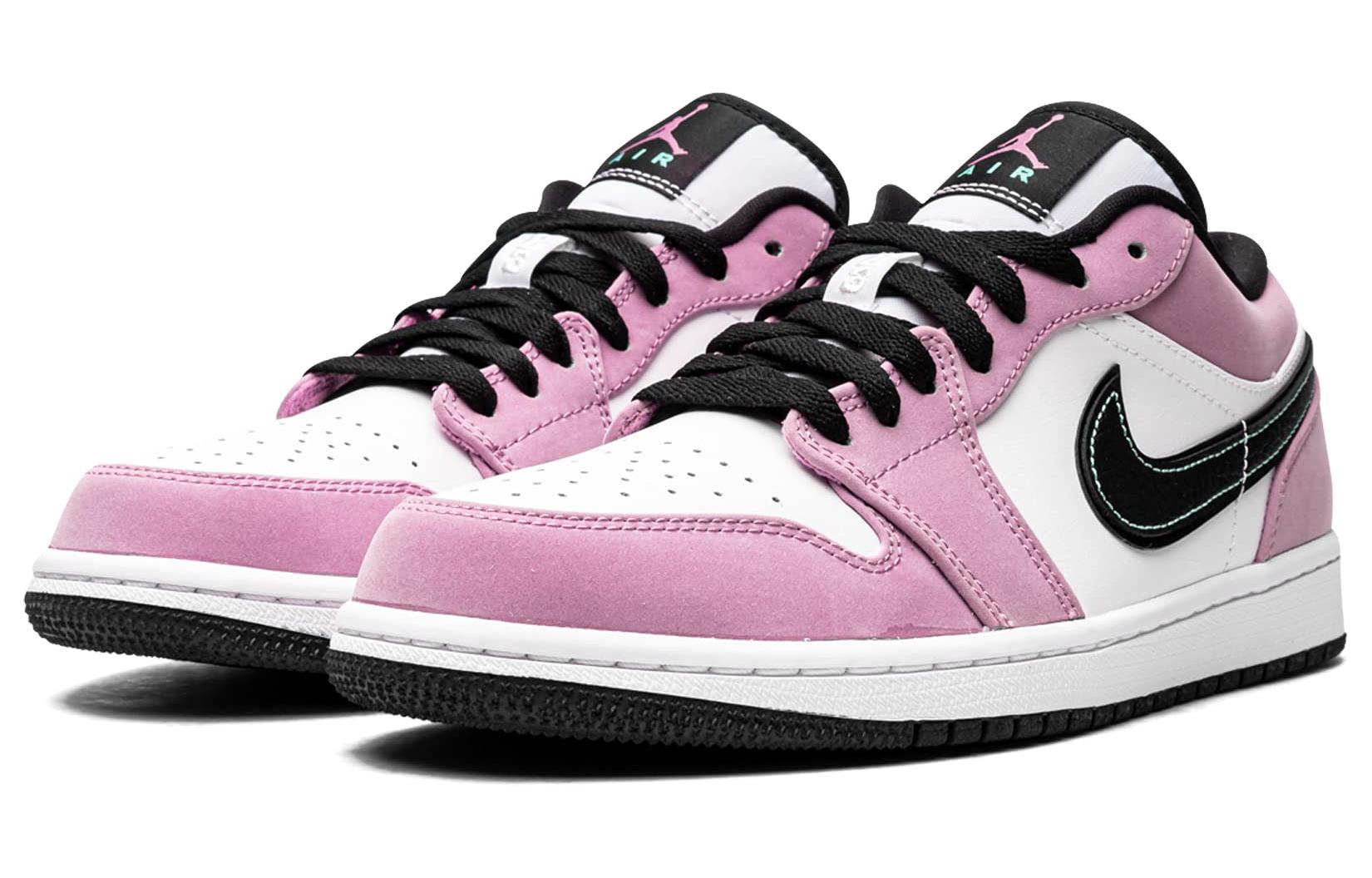 Jordan 1 Low Se Violet Shock White Black
