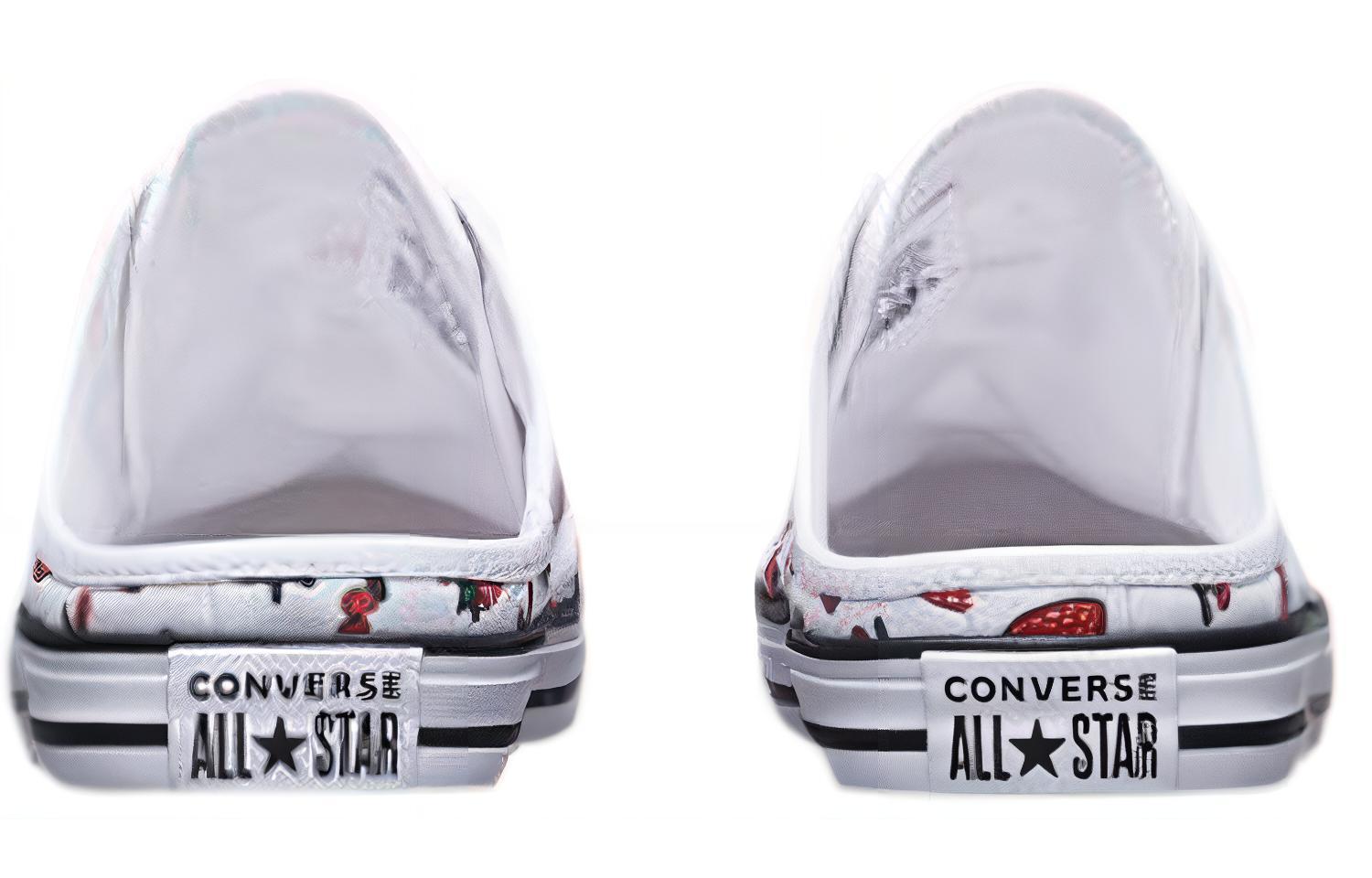 Женские слипоны Converse Chuck Taylor All Star Dainty Mule (белые) — фото 4