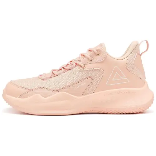 PEAK TP9 Team Textile, Synthetic Leather Cushioning Slip Resistant Abrasion Resistant Low top Basketball Shoes Women's