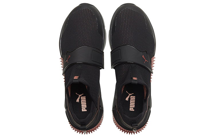 Женские кроссовки PUMA Provoke Xt Mid (черно-розовые) — Чёрный / розовый — фото 4