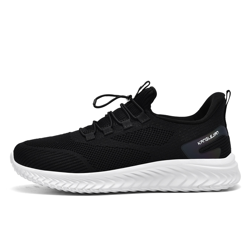 KANGLEJIAN Cushioning Moisture Wicking Rebound Lightweight Breathable Low top Casual Shoes Men’s