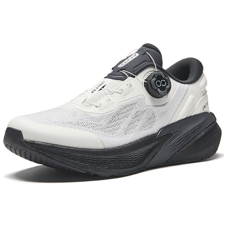 Anta Burning Exercise Abrasion Resistant Low top Training Shoes Men’s White Black