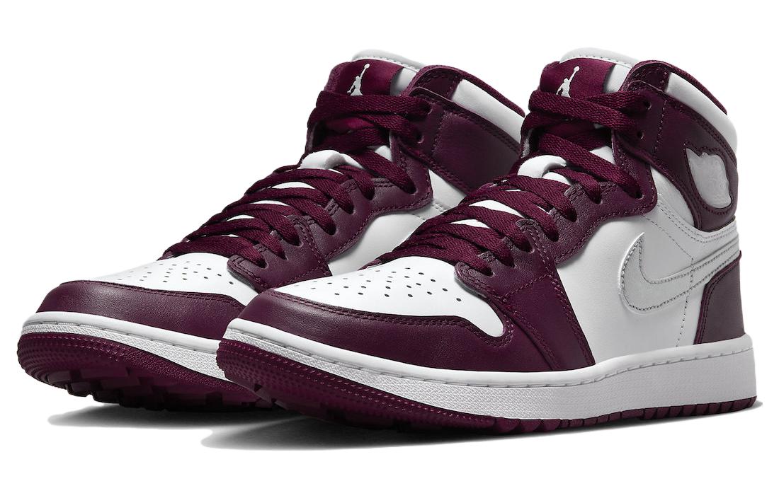 Jordan 1 Retro High Golf Bordeaux