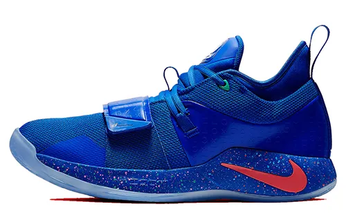 PlayStation x Nike PG 2.5 Game Console Anti-slip Lightweight Low-top Practical Basketball Shoes Men's Blue