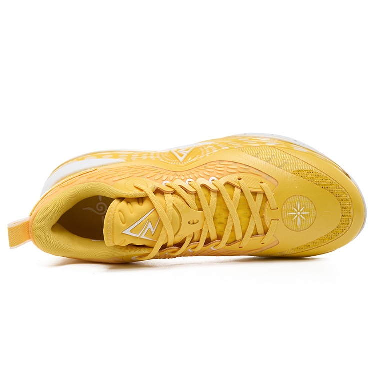 RIGORER Reaves 2 AR2 Sunrise Cushioning, Wear Resistant Low top Xiu Dan Technology Basketball Shoes Men’s Lemon