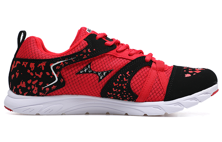 HEALTH 2288 Cushioning Slip Resistant Abrasion Resistant Low top Training Shoes Unisex Red Black