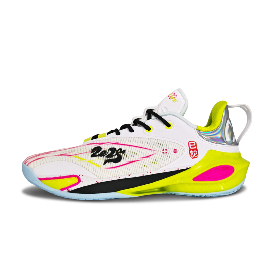 Li Ning Speed 11 Slip Resistant Abrasion Resistant Grip Low top Basketball Shoes Men’s White