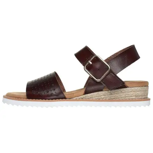 Skechers One Strap Sandals Women's Brown