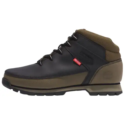 Timberland Euro Sprint Leather Slip Resistant Abrasion Resistant Mid top Hiking Shoes Men's Green