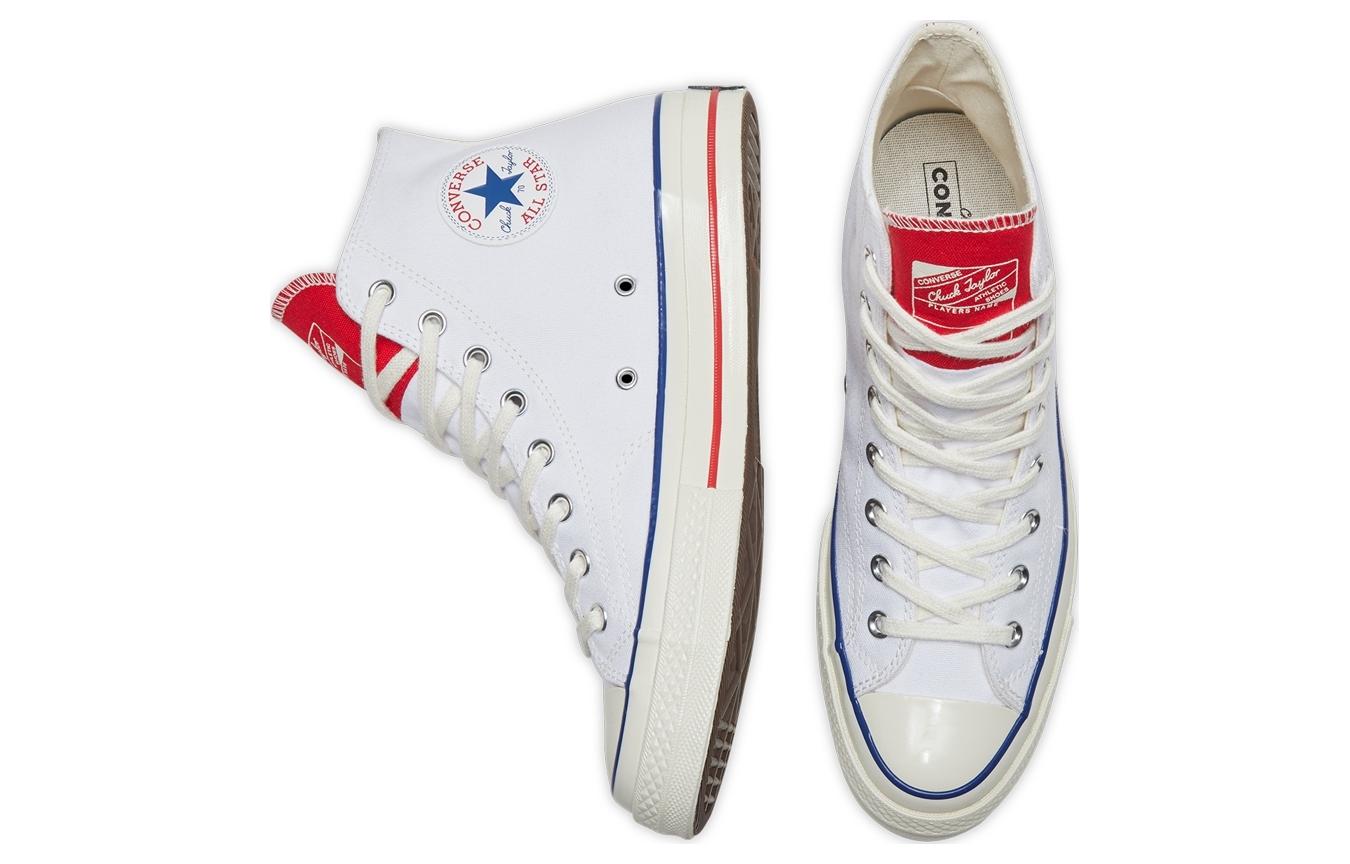 Кеды Converse Chuck 70 Varsity Remix (белые) — фото 3