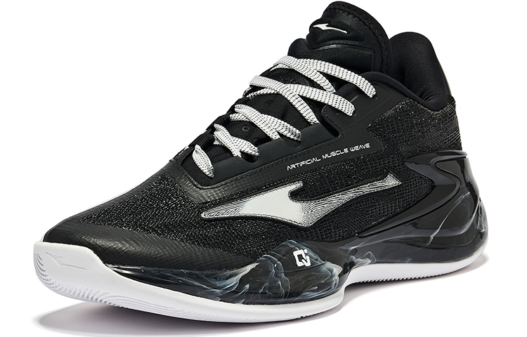 Erke Humble 1.0 Textile, Synthetic Leather Cushioning Slip Resistant Abrasion Resistant Mid top Basketball Shoes Men’s