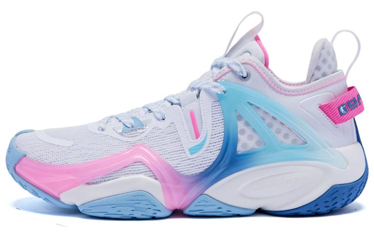 QIAODAN Slip Resistant Slip Resistant High top Basketball Shoes Men’s Jordan White Cirrus Blue