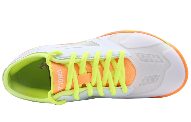 YONEX Power Cushion Badminton Shoes Unisex Low Top White/Orange