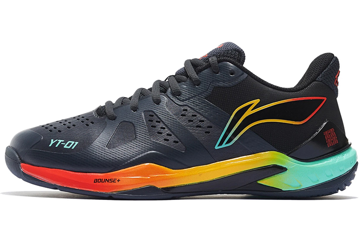 Li Ning Cloud Thunder Textile, Synthetic Leather Comfortable Cushioning Slip Resistant Abrasion Resistant Breathable
