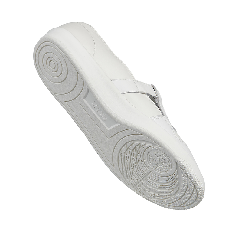 EQLZ EQUALIZER 1970 Top Grain Cow Leather Non slip Lightweight Low top Vintage Basketball Shoes Unisex White