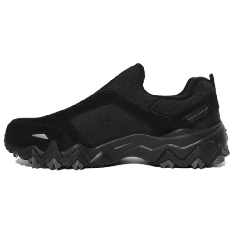 FILA Oakmont Abrasion Resistant Abrasion Resistant Low top Hiking Shoes Unisex Black