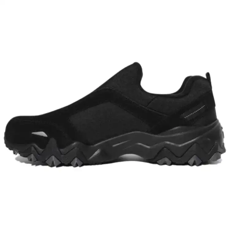 FILA Oakmont Abrasion Resistant Abrasion Resistant Low top Hiking Shoes Unisex Black