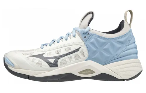 Mizuno Volleyball Shoes Unisex Low Top Blue/White/Black
