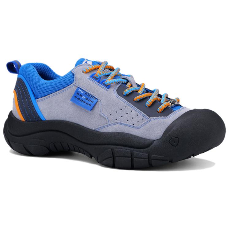 STUCKB Stabi Cow Suede Slip Resistant Slip Resistant Low top Mountaineering & Hiking Shoes Unisex Caribbean Sea