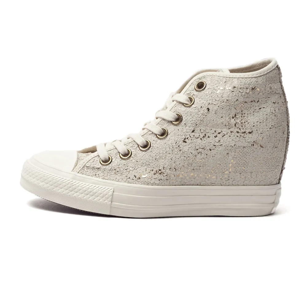 Converse CHUCK TAYLOR High top Canvas Shoes Women's Beige
