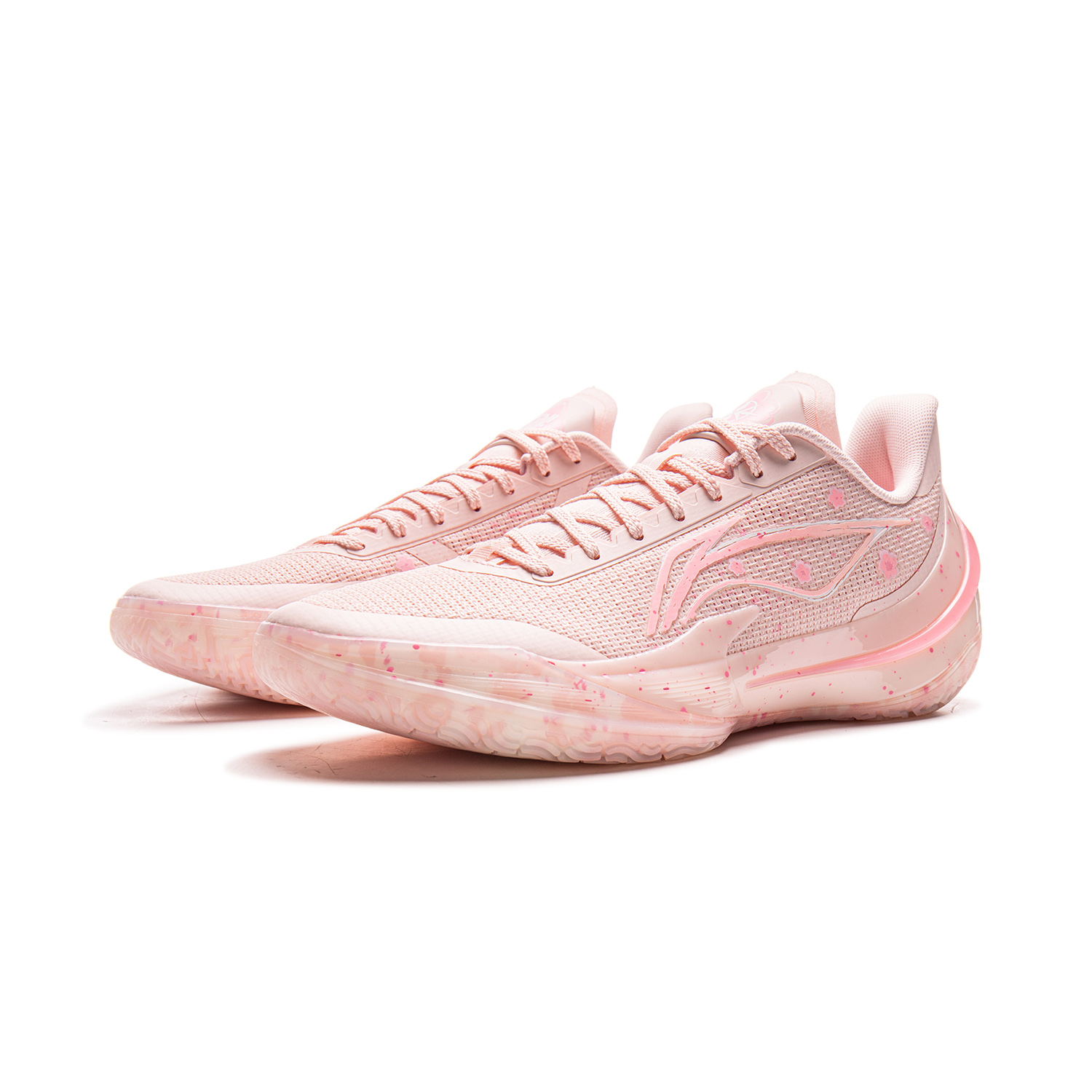 Li Ning Liren 5 V2 Cushioning Slip Resistant Breathable Low top Basketball Shoes Men’s Pink