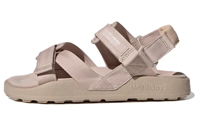 Adidas Originals Adilette Adv Slip Resistant Abrasion Resistant Sports Sandals Unisex Dusty Pink