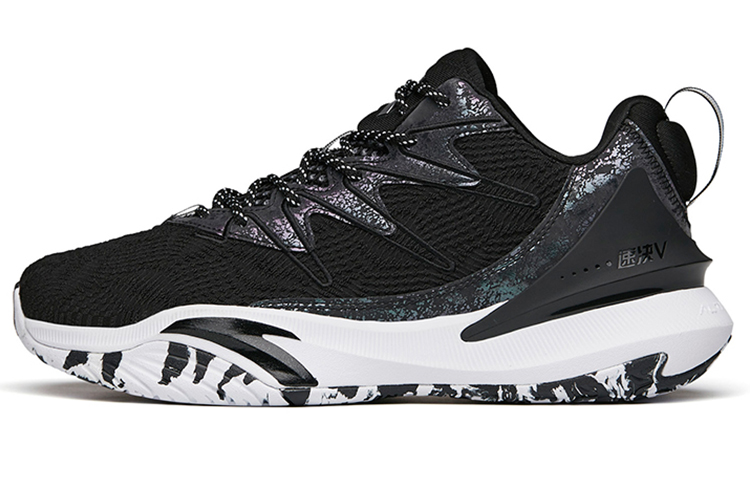 ANTA The Dagger 5 Basketball Shoes Men’s Low Top Black/Silver